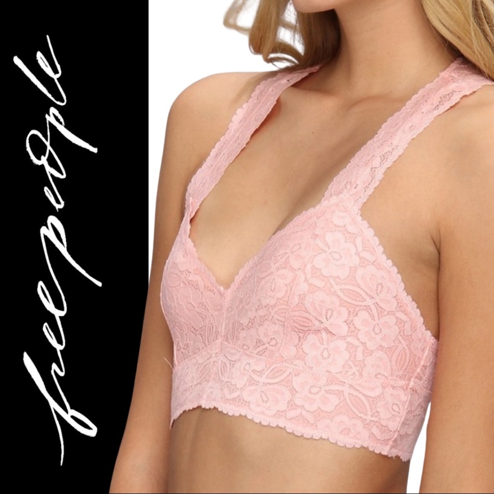 Free People Galloon Lace Racerback Ballet Bralette